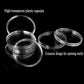 20 Sets Coin Capsules 46mm with 6 Sizes Foam Gaskets Coin Case Holder Protector for Coin Collection (Black Gaskets [20 PCS], [20/25/30/35/40/46MM])