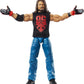 Mattel AJ Styles WrestleMania Elite Collection Action Figure with entrance shirt & Vince McMahon Build-A-Figure Pieces, 6-in / 15.24-cm Posable