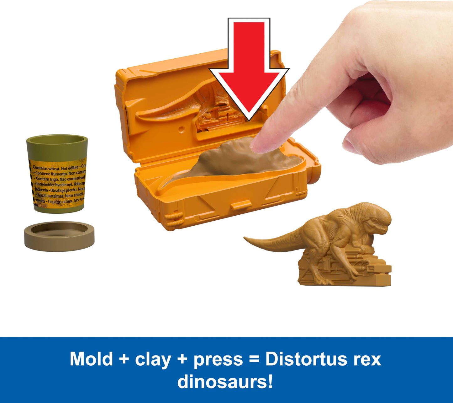 Mattel Jurassic World Distortus Rex Lab Sensory Playset