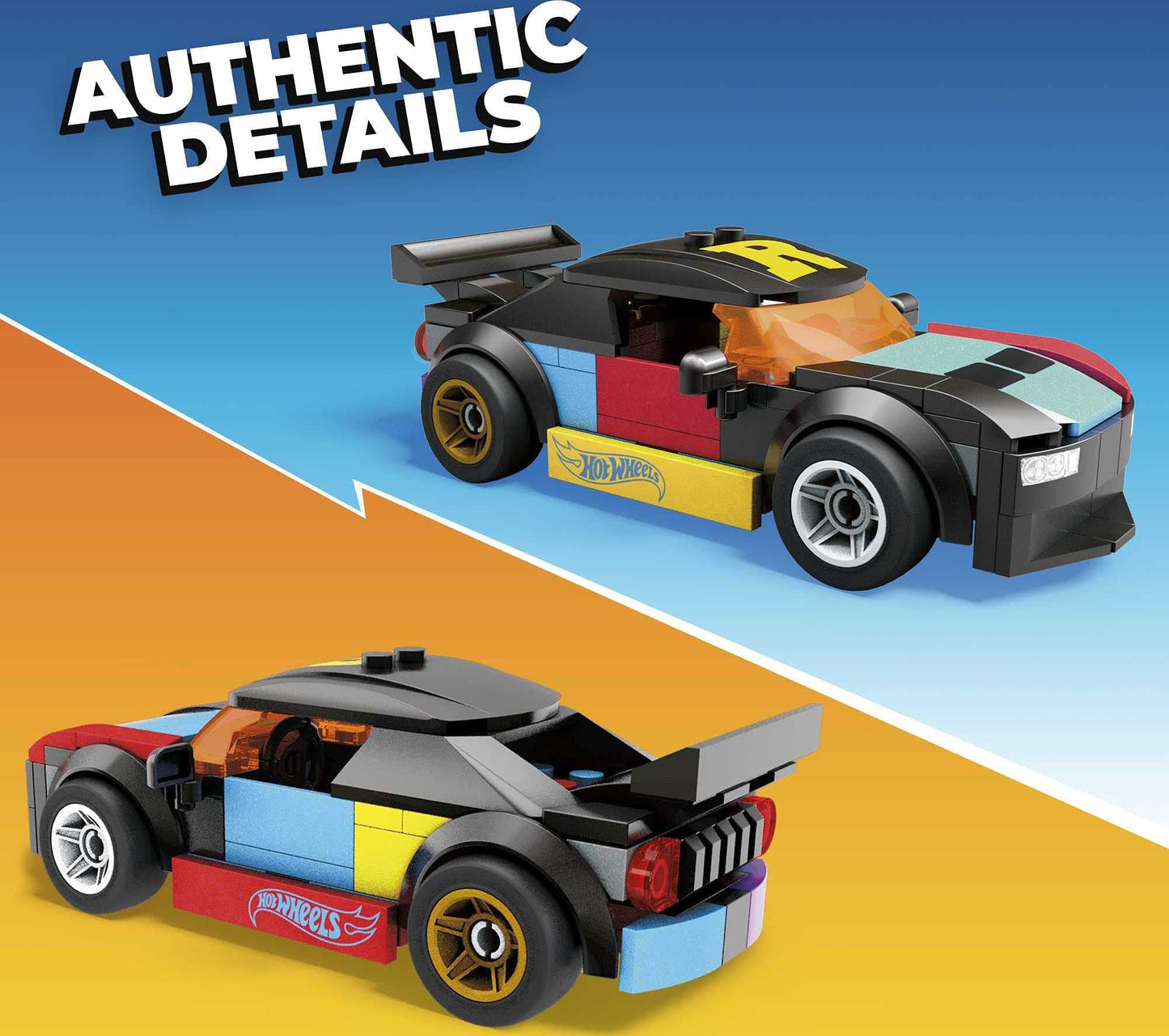 Hot Wheels Mega Construx Amazoom Construction Set, Building Toys for Kids