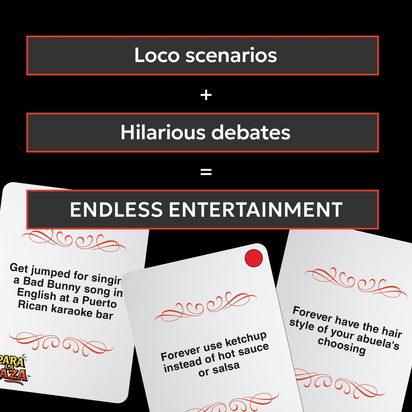 Doin' The Most - Hood You Rather: para La Raza | Adult Party Game for Game Night | Hilarious Would You Rather Card Game Celebrating Latinx Culture |