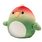 Squishmallows 8-Inch Elliene The Rainbow Parrot Plush - Official Jazwares Stuffed Animal - Ultra-Soft Squishy Colorful Bird Plushie Toy - Collectible