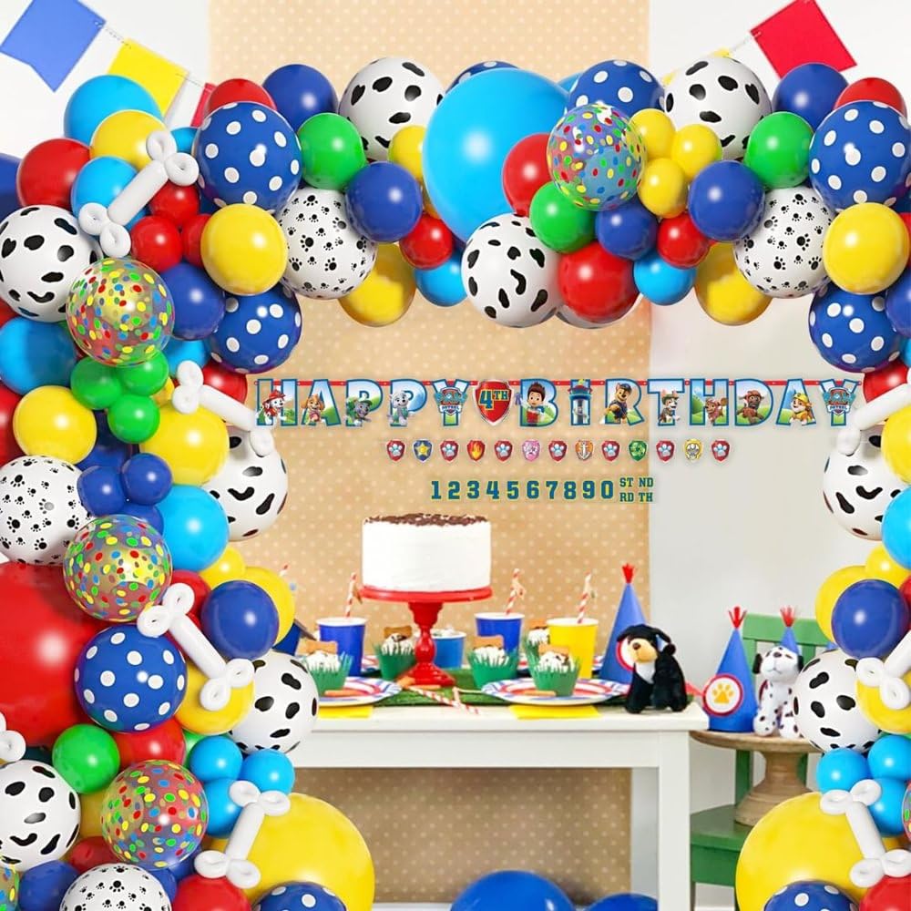 Personalized Banner Kit - 10.6' x 10" | Assorted Design | 1 Set of 2 Pcs., Paw Patrol