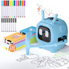 Art Enlightenment Drawing Robot: Educational Interactive Learning Toy for Kids - Auto Painting Machine with 192 Cards & Pens - Montessori Gifts