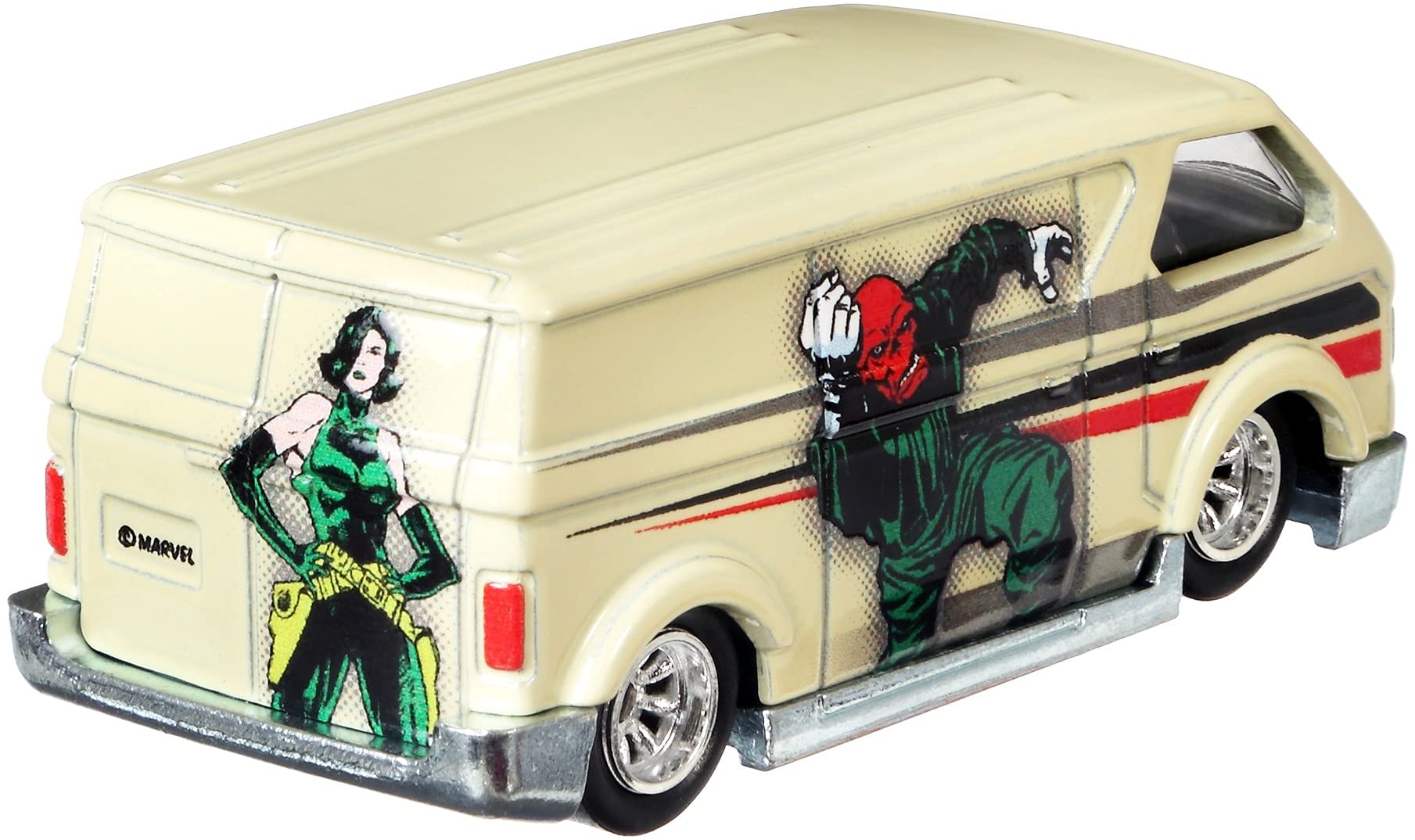 Hot Wheels Toy Car,1:64 Scale Premium Die-Cast MBK Van, Real Riders Tires, Metal/Metal Chassis & Body, Pop Culture Deco for Kids & Collectors