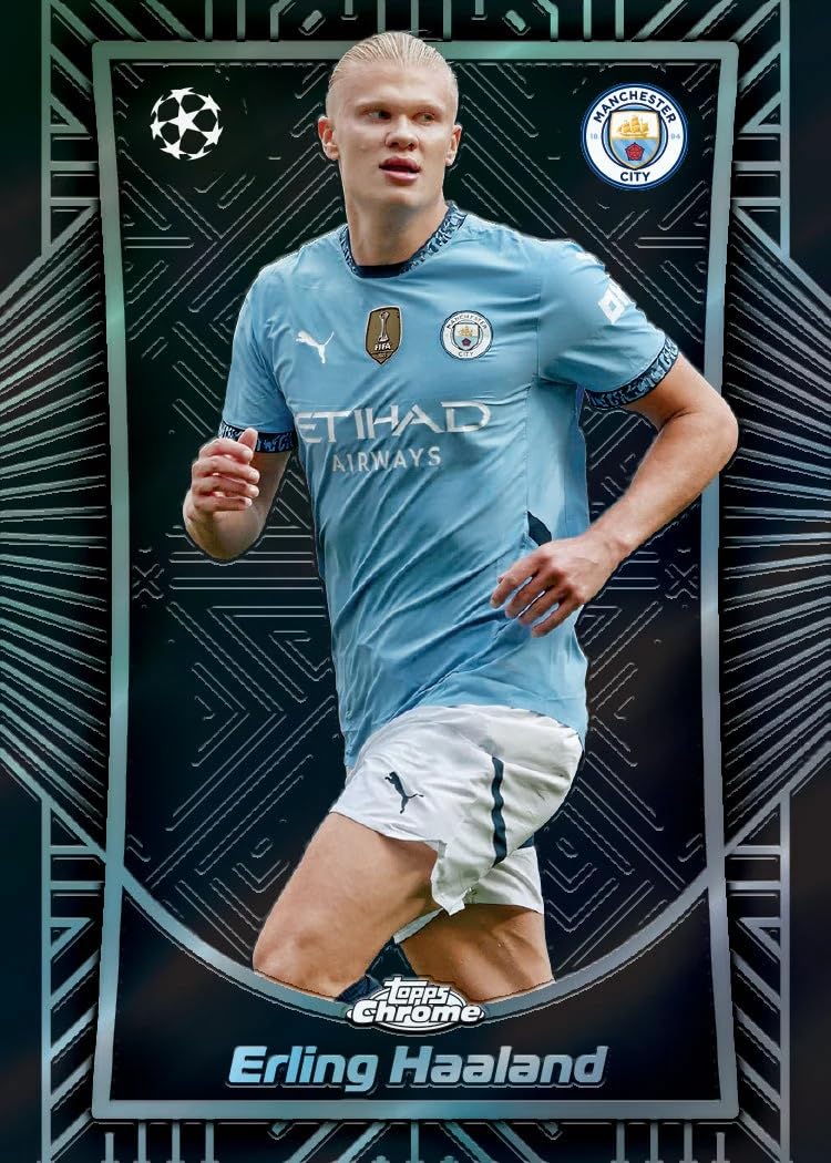 2024-25 Topps Chrome UEFA Club Competitions - Value Box