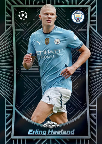 2024-25 Topps Chrome UEFA Club Competitions - Value Box