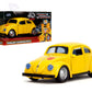 Jada Transformers 1:32 G1 Bumblebee Volkswagen Beetle Die-Cast Car, Toys for Kids and Adults