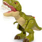 Fisher-Price Imaginext Jurassic World Rebirth Playset, T. tex Toy Gift Pack with 3-inch Human Action Figure, 2 Dinosaurs & Accessories