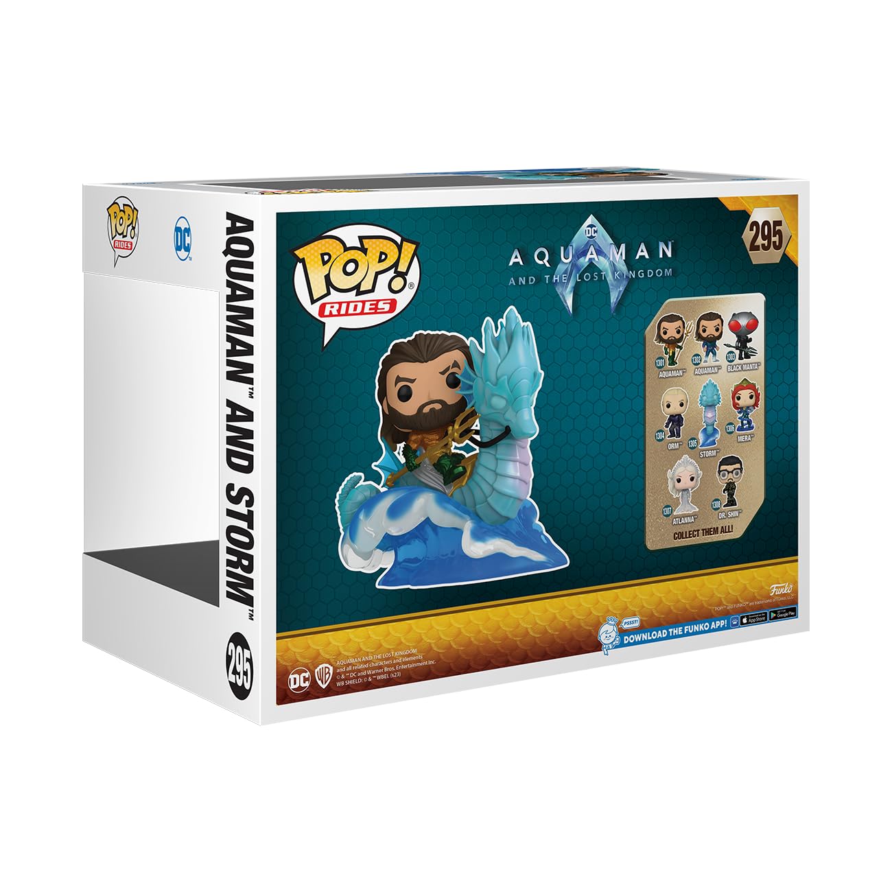 Funko POP! Rides Deluxe: Aquaman on Storm (Aquaman and the Lost Kingdom)