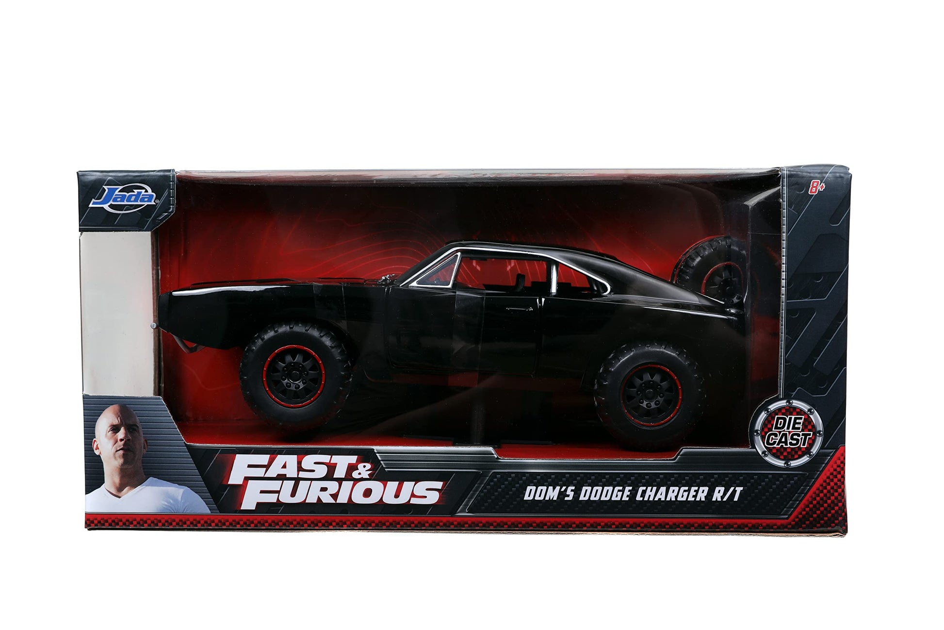 Jada Toys Fast & Furious Dodge Charger Off-Road Die-Cast Car - 1:24 Scale, Highly Detailed Fast & Furious Movie Replica, Collectible Model, for Ages