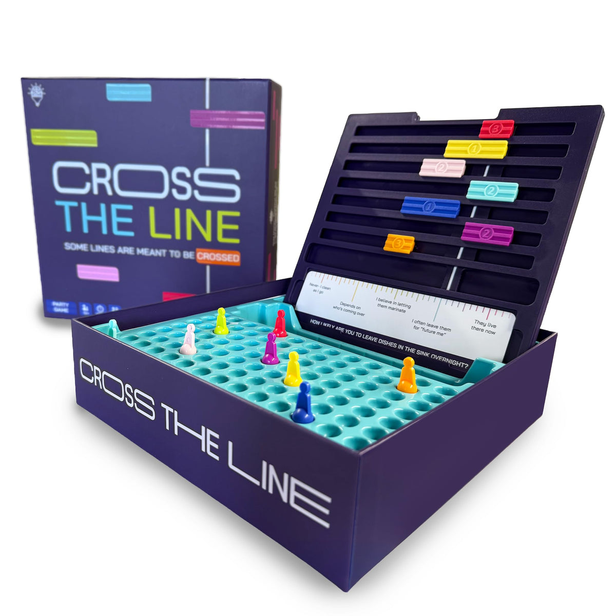 Gray Matters Games Cross The Line Party Game