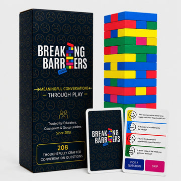 Breaking Barriers Down - Social Skills Games and Therapy Games, A Feelings Game for Kids that Develops Emotion Regulation and Explores Anger, Sadness