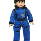 Navy Blue Astronaut Jumpsuit and Cap for 18-Inch Dolls | Premium Quality & Trendy Design | Dolls Clothes