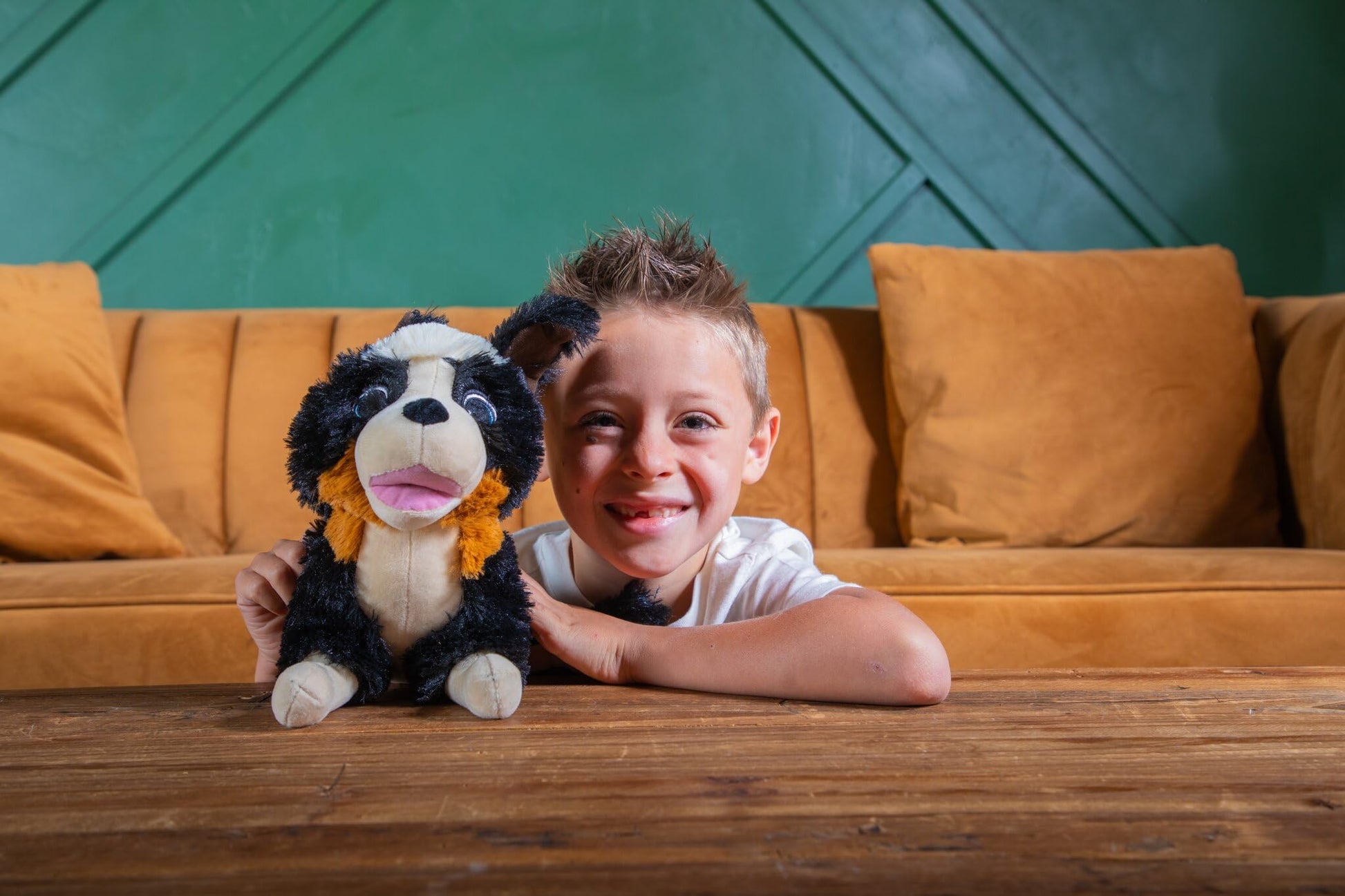ANGEL STUDIOS | The Wingfeather Saga | Nugget Plushie | Cute Soft Dog Stuffed Animal | Poly-Fill Plush Toy | 10 Inches Self Standing