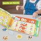 KUANGO Preschool Busy Book for Toddlers 3-5, 3 Pack Learning Activities, Educational Sensory Toys, Autism Learning Material, Back to School, Birthdays