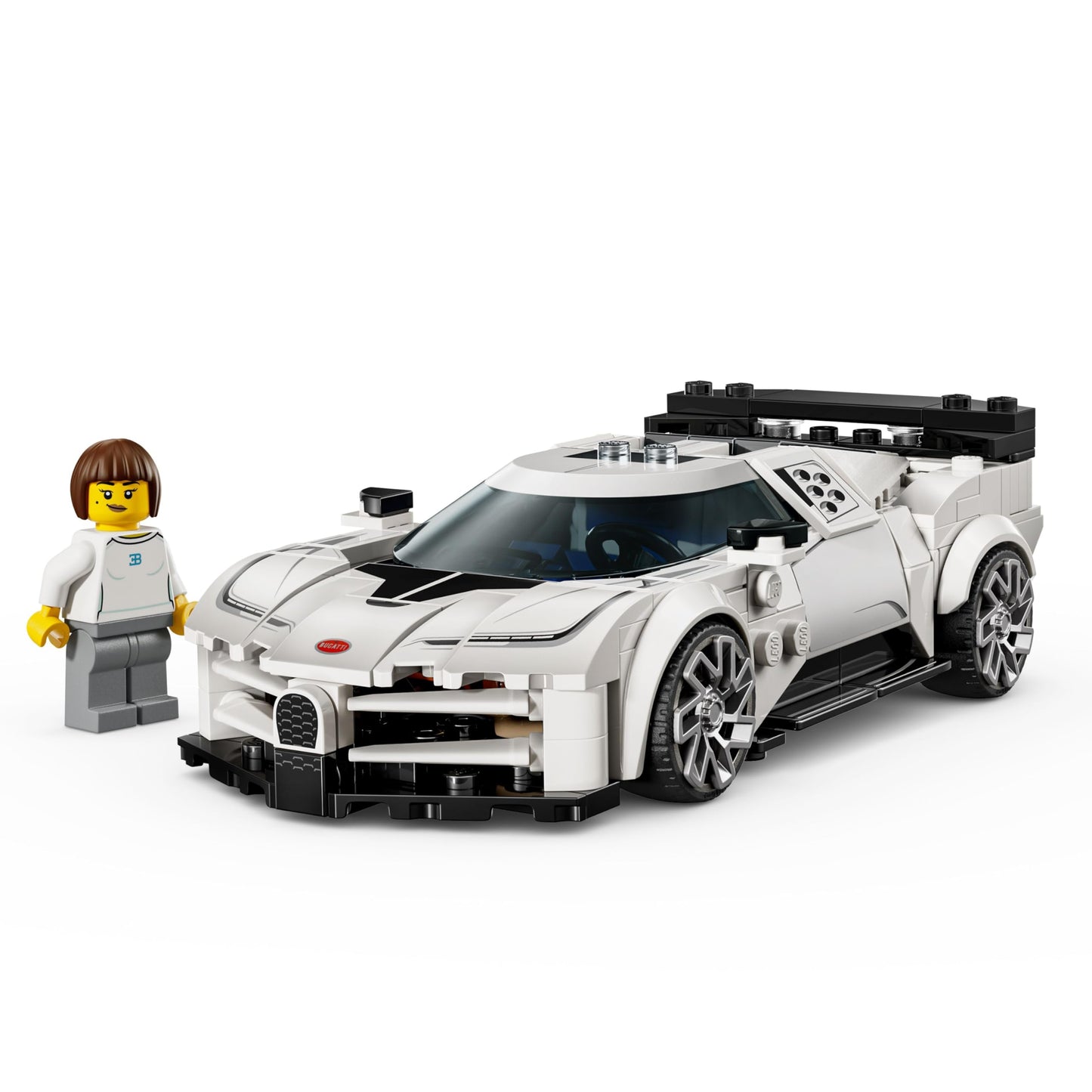 LEGO Speed Champions Bugatti Centodieci Hyper Sports Car Toy - Model Kit & Pretend Play Toy for Boys & Girls, Ages 9+ - Italian Model Car Kit