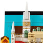 LEGO Creator Germany Postcard - 240-Piece 3D Landmark Building Set with Brandenburg Gate & Munich New Town Hall, Collectible Travel Souvenir Display