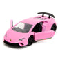 Jada Pink Slips 1:32 W1 Lamborghini Huracán Performante Die-Cast Car, Toys for Kids and Adults(Glossy Pink)