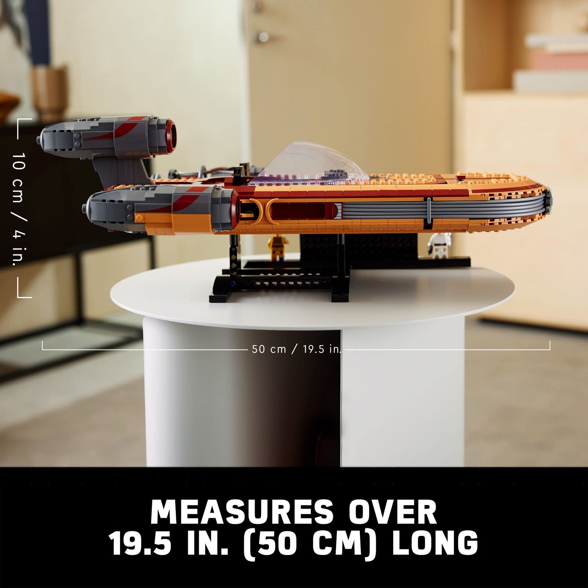 LEGO Star Wars Luke Skywalker's Landspeeder 75341, Ultimate Collector Series Star Wars Building Kit for Adults, Includes Luke Skywalker Lightsaber and