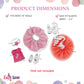 Emily Rose 14" Doll Fashion Bundle 8-PC - Pink Unicorn Tutu & Coral Outfit Sets with Shoes & Headbands | Glitter Girls and Wellie Wishers Compatible |