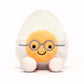 Jellycat Amuseables Boiled Egg Geek Stuffed Toy, Small 5.5 inches - Food Plush - Fun Gift Idea