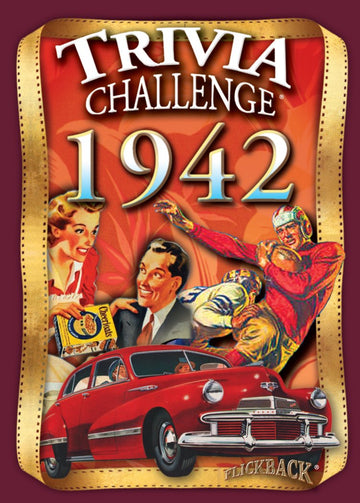 Flickback 1942 Trivia Playing Cards: Great Birthday