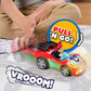 Mickey Mouse Rev 'n Go Vehicles with Lights and Sounds, Mickey's Car, Mickey Mouse Phrases, Kids Toys for Ages 3 Up by Just Play