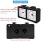 LEAP Analog Chess Clock Traditional Chess Timer with Two Large Dials Chess Set Timer for Chess, Chinese Chess and I-GO (PQ9905)