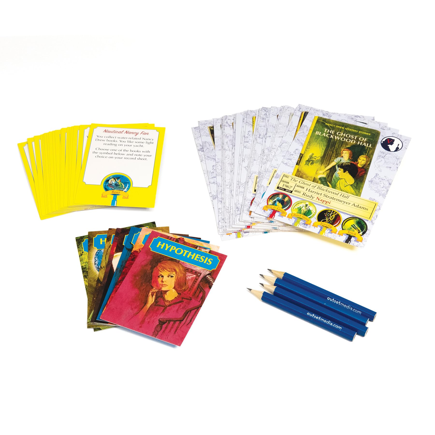 Nancy Drew Collector Card Game - A Game of Logic and Deduction - for 2 to 4 Players Ages 8 and up by Outset