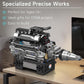 Mould King 10205 V12 Engine Building Blocks Sets, Luxury Car Engine Model kit that Run, Build Your Own STEM Model Mini Engine, 12-Cylinder Engine