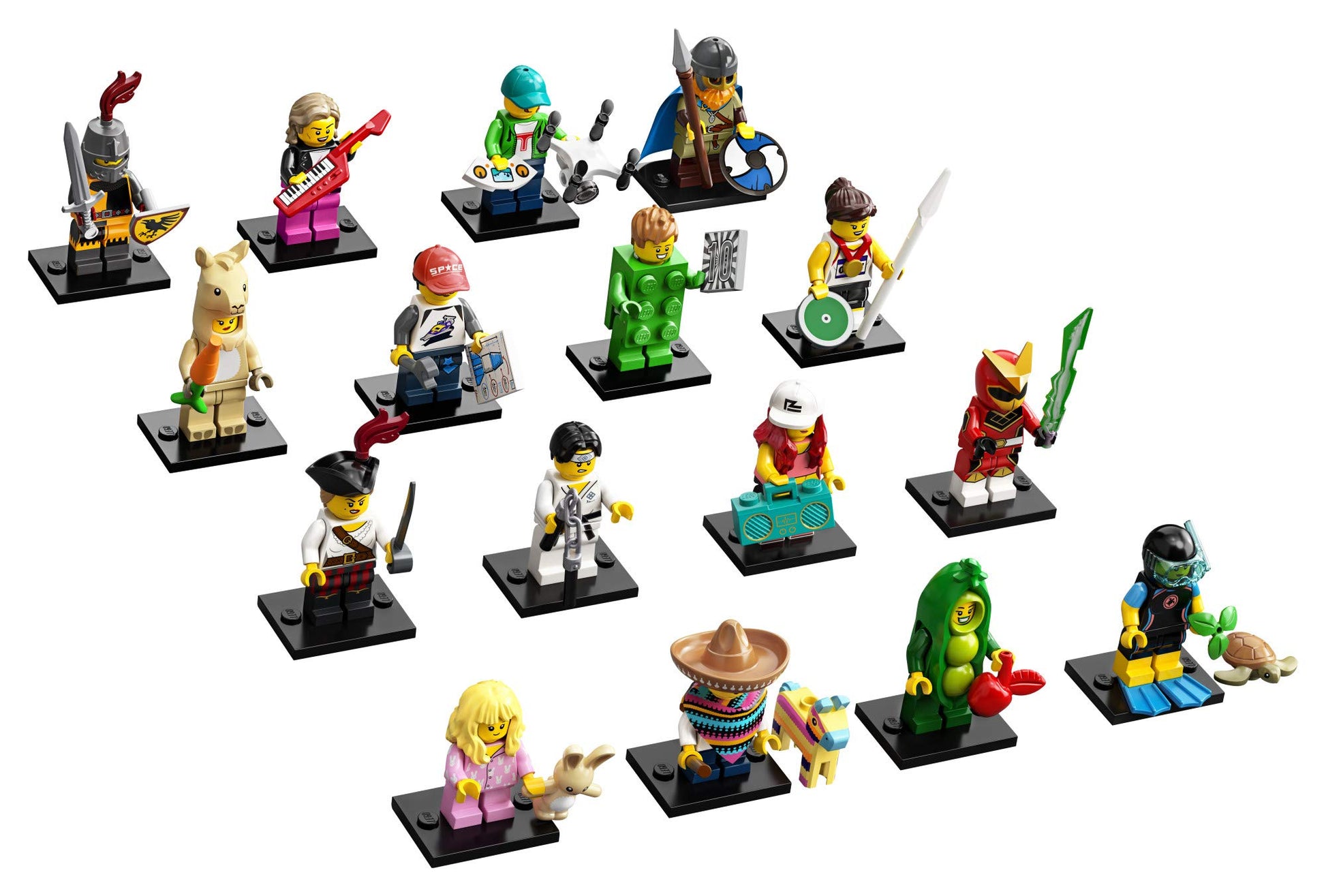 LEGO Minifigures Series 20 (71027) Building Kit (1 of 16 to Collect), featuring Characters to Collect and Add to Existing Sets; These Highly