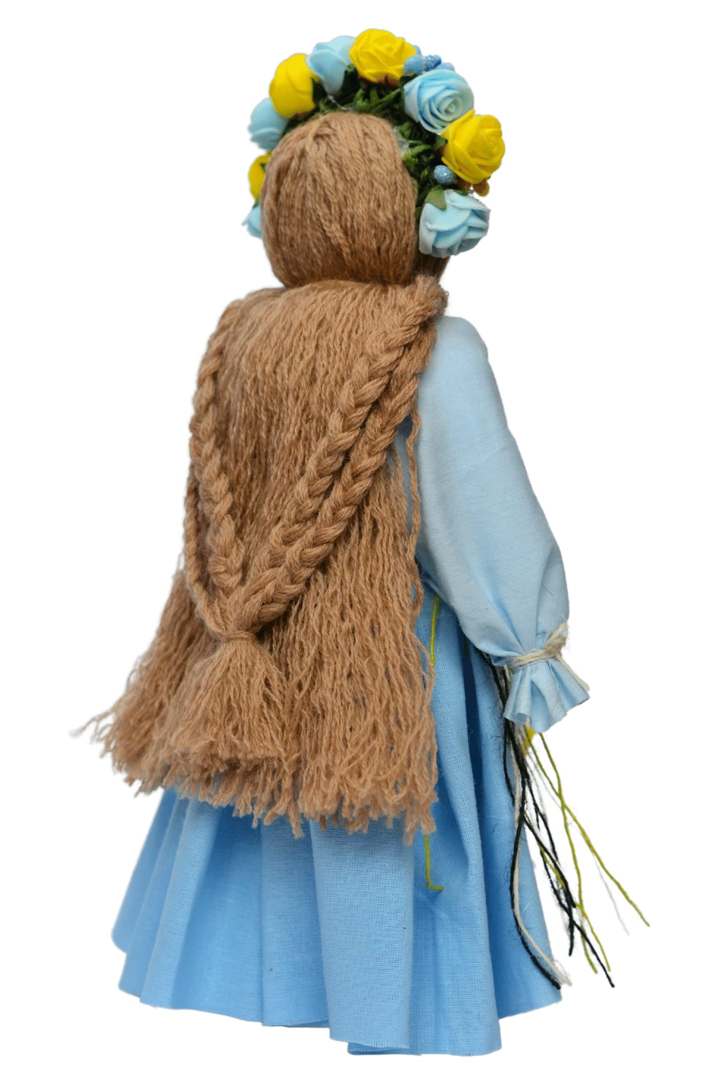 BraveUA 12'' Exclusive Collectible Ukrainian Motanka Doll from Eastern Ukraine Holding Dove of Peace || Slavic Design Traditional Ukrainian Doll ||
