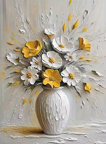 YOLENIX Paint by Numbers for Adults and Kids, Light-Colored vase Painting by Number Kits On Canvas, Number Artist Paint by Number Kit Funny DIY, Home