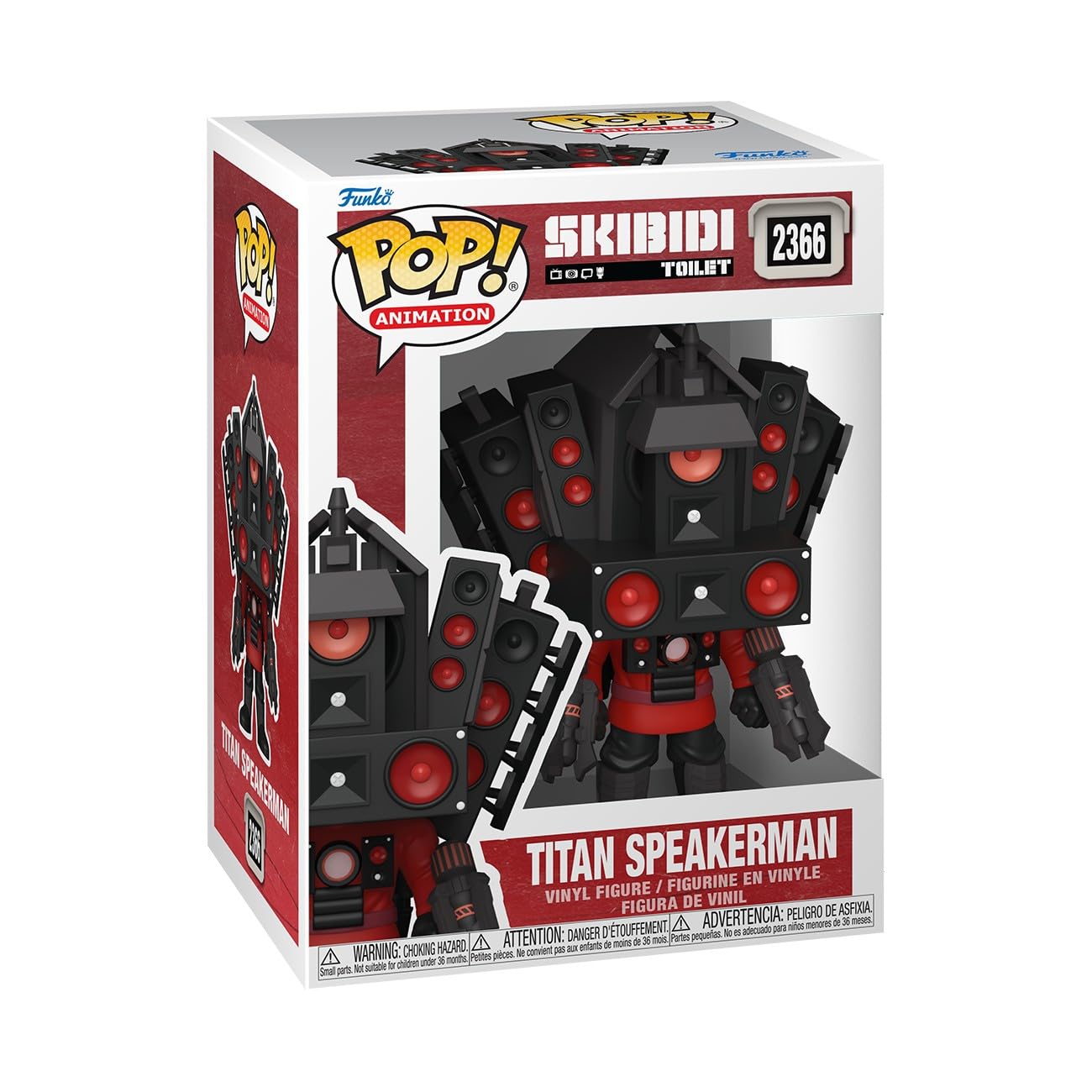 Funko Pop! Vinyl: Skibidi Toilet - Titan Speakerman - Collectable Vinyl Figure - Gift Idea - Official Merchandise - Toys for Kids & Adults - Video