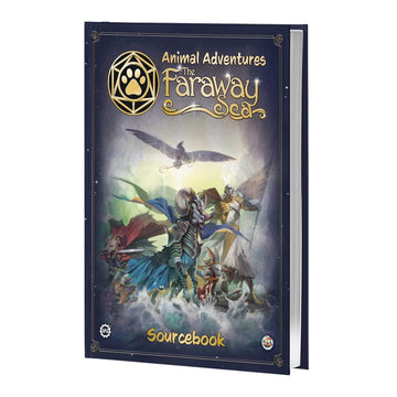 Steamforged Games Animal Adventures Faraway Sea Sourcebook with 10 Battle Maps Bundle with Miniatures: Raiders of the Lost Coast, Time in a Bottle