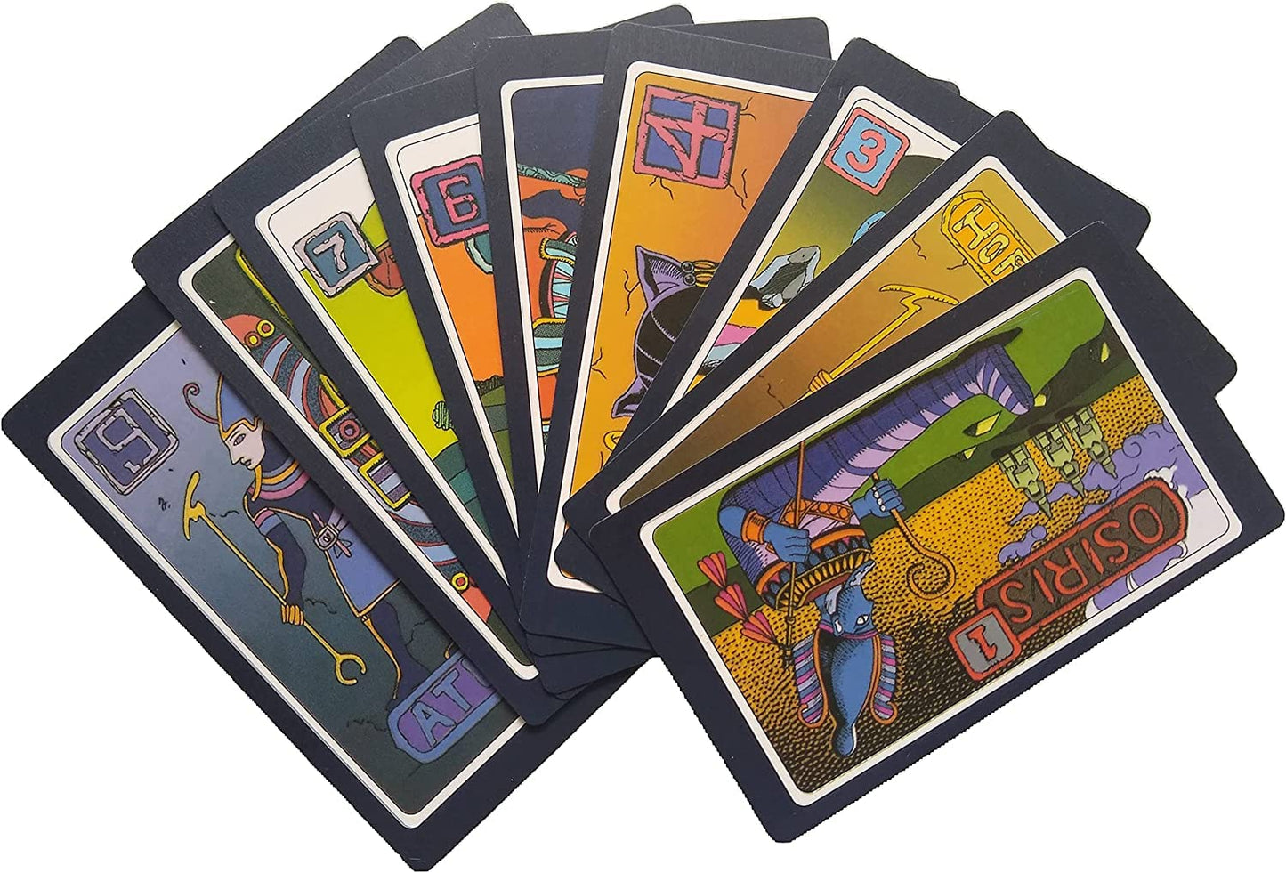 Milcraft Adventure Anime Tarot Cards - 31 Pcs JoJo Anime Tarot Cards Board Game Divination Entertainment Party Board Game