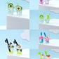 11 Pcs Miniature Dollhouse Drinks Set - Resin Glass Cup and Fruit Beverage Bottles, Simulated Drink Models for Summer Leisure-Themed Decor Decor, 1.07