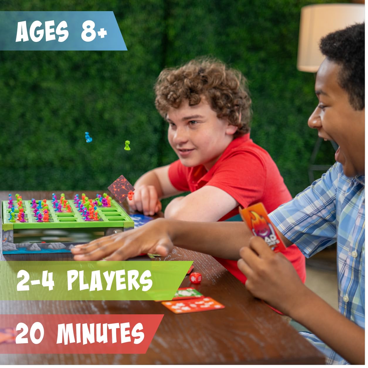 Buffalo Games - Hold Your Ground - Deck Building Action Game - Survival Space Shrinking Action - Strategic Position Game - Ages 8 and Up