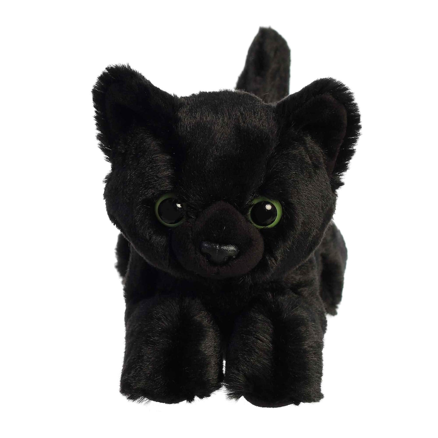 Aurora® Adorable Mini Flopsie™ Twilight Cat™ Stuffed Animal - Mini Companions Ready for Playful Adventures - for Kids All Ages, Toddlers, Adults,