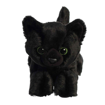 Aurora® Adorable Mini Flopsie™ Twilight Cat™ Stuffed Animal - Mini Companions Ready for Playful Adventures - for Kids All Ages, Toddlers, Adults,
