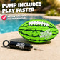 Watermelon Ball Pool Water Beach Football (9 Inch) - Durable Waterproof Football Gifts with Strong Grip for Pool, Beach, Lake & Outdoor Play, Sports