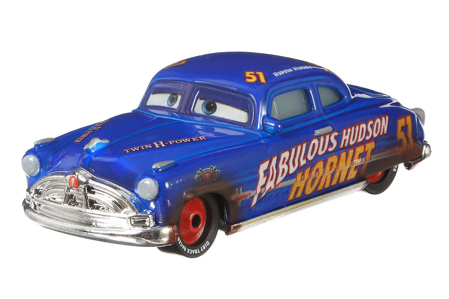 Disney Cars 3 Dirt Track Fabulous Hudson Hornet Die-Cast Vehicle