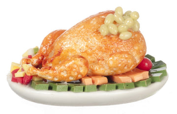Dollhouse Miniature 1:12 Scale Roast Chicken #G7130