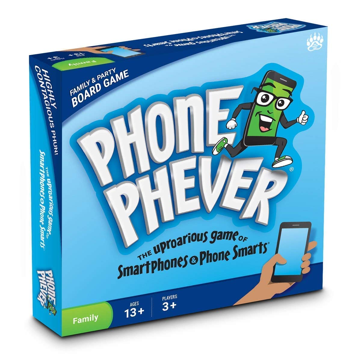 Phone Phever Board Game - New Fun Fast-Paced Family-Friendly Party Board Game - It's a Phonetastic Race to Answer Fascinating Trivia Questions