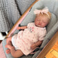 TFJS Lifelike Reborn Baby Dolls Cute Sleeping Girl 20 Inch Soft Vinyl Realistic Newborn Baby Doll Handmade Real Life Baby Dolls with Clothes