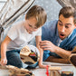 Poraxy 5 in 1 STEM Kits for Kids Age 8-10, Science Building Project Craft for 8-13, Model Car Kit, STEM Toys for Boys Girls Age 8-12, Wooden 3D