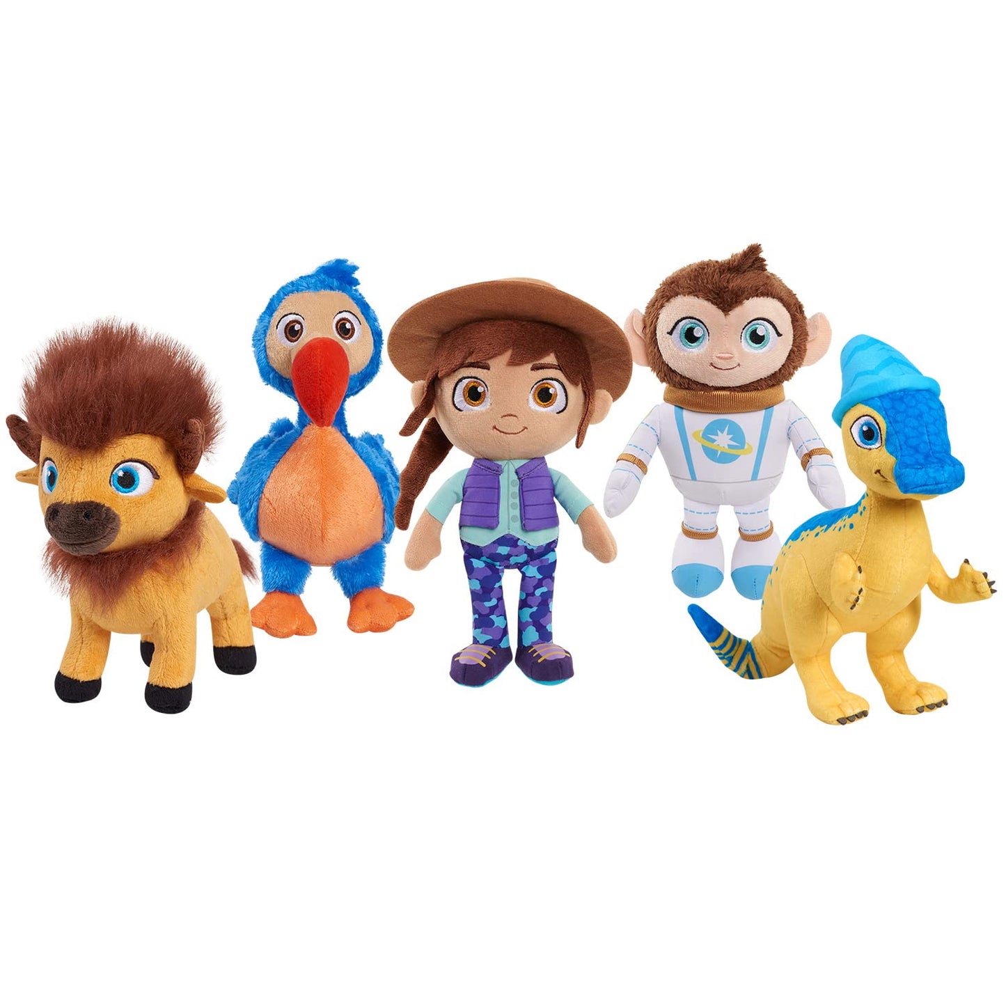 Just Play Netflix Ridley Jones Collectible Plush Dudley Toy, 8-Inch Stuffed Animal, Dodo Bird, Kids Toys for Ages 3 Up