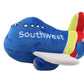 Daron Southwest Airlines Plush Toy Airplane, 8 inches