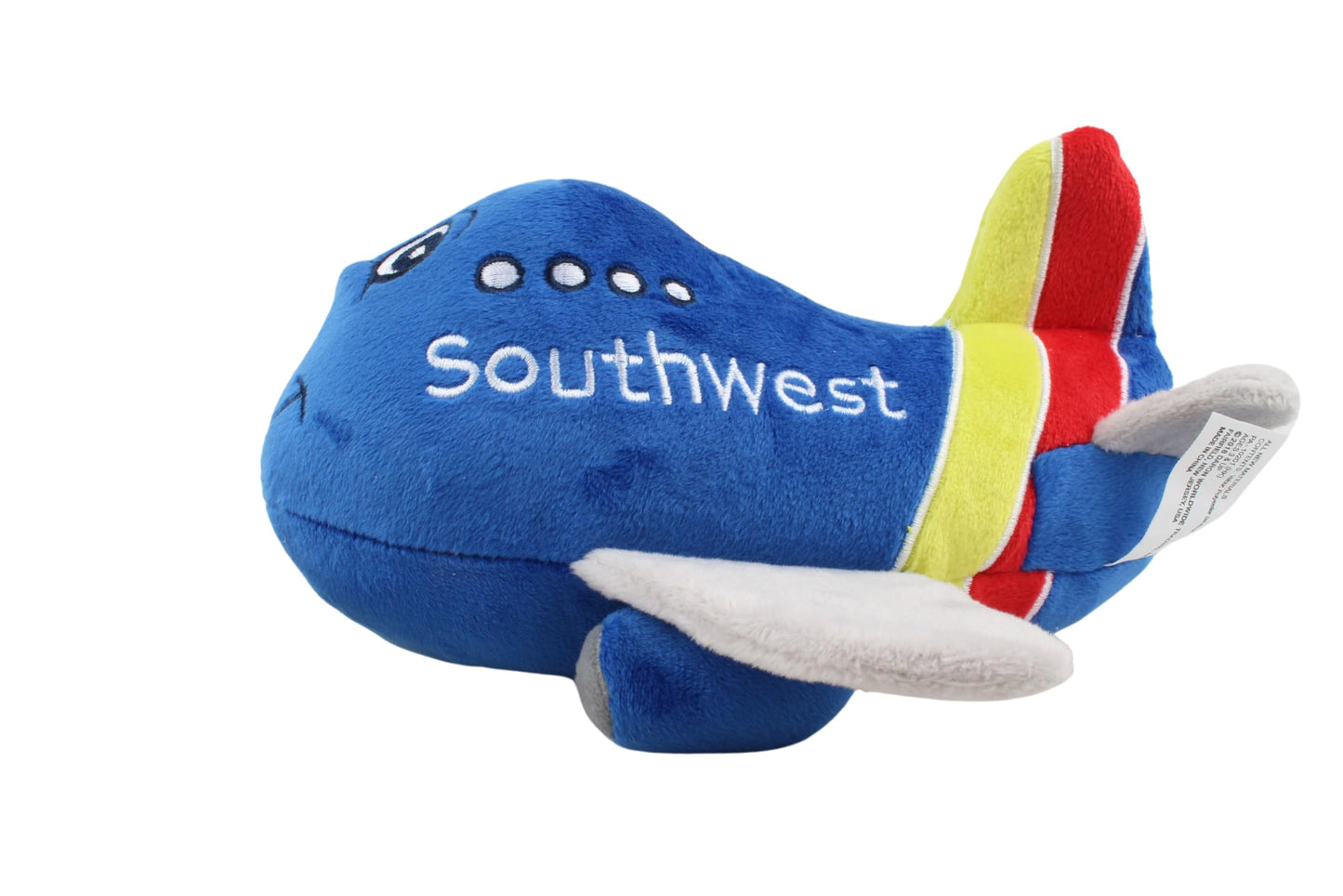 Daron Southwest Airlines Plush Toy Airplane, 8 inches